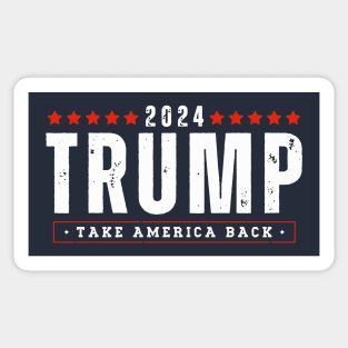 Trump 2024 Take America Back Sticker